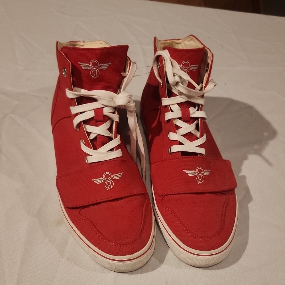 Creative Recreation Red High-Top Sneakers